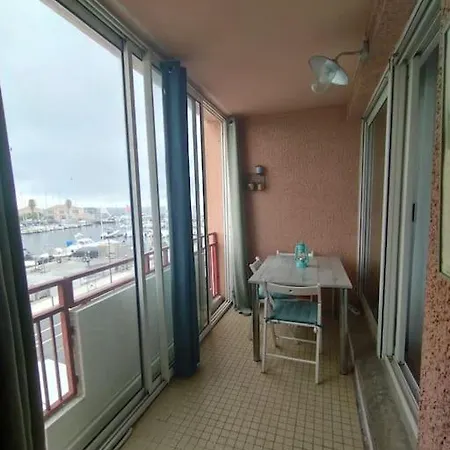Studio Cabine Climatise Sur Le Port De Mèze Exterior foto